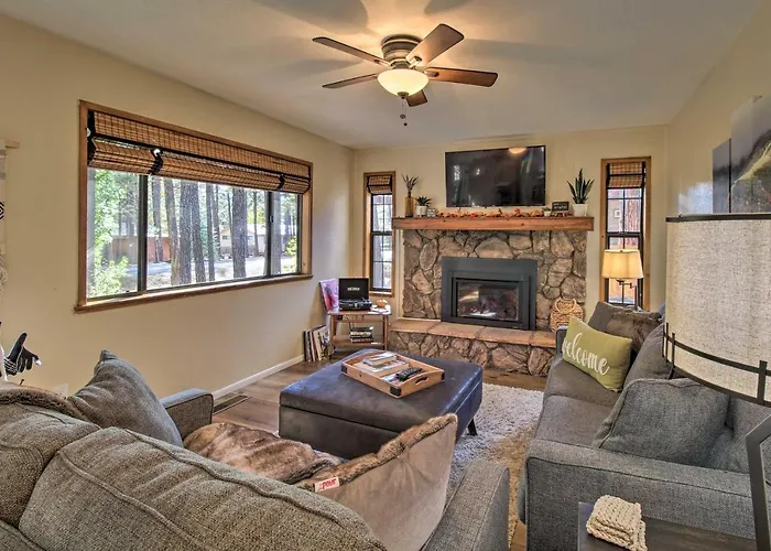 Fireplace, Deck & Grill: Rental! Holiday home Pinetop-Lakeside