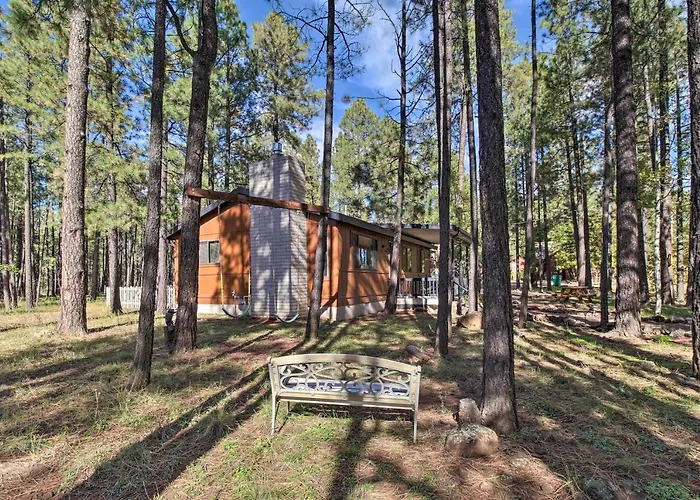 Fireplace, Deck & Grill: Rental! Pinetop-Lakeside
